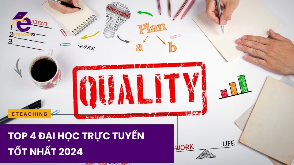 Top 4 đại học trực tuyến tốt nhất 2024