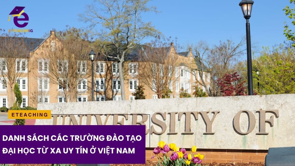 Danh sách các trường đào tạo đại học từ xa uy tín ở Việt Nam