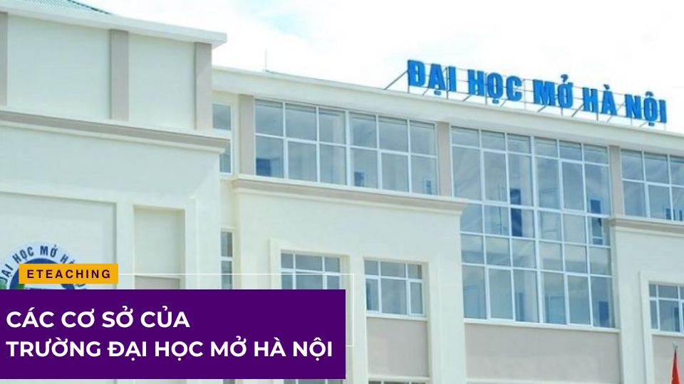 Các cơ sở Đại học Mở Hà Nội